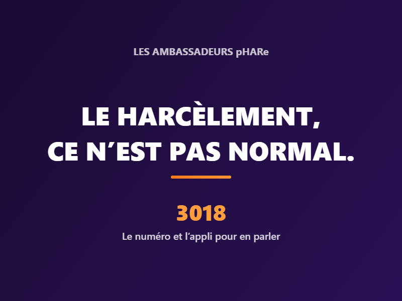 Affiche de sensibilisation